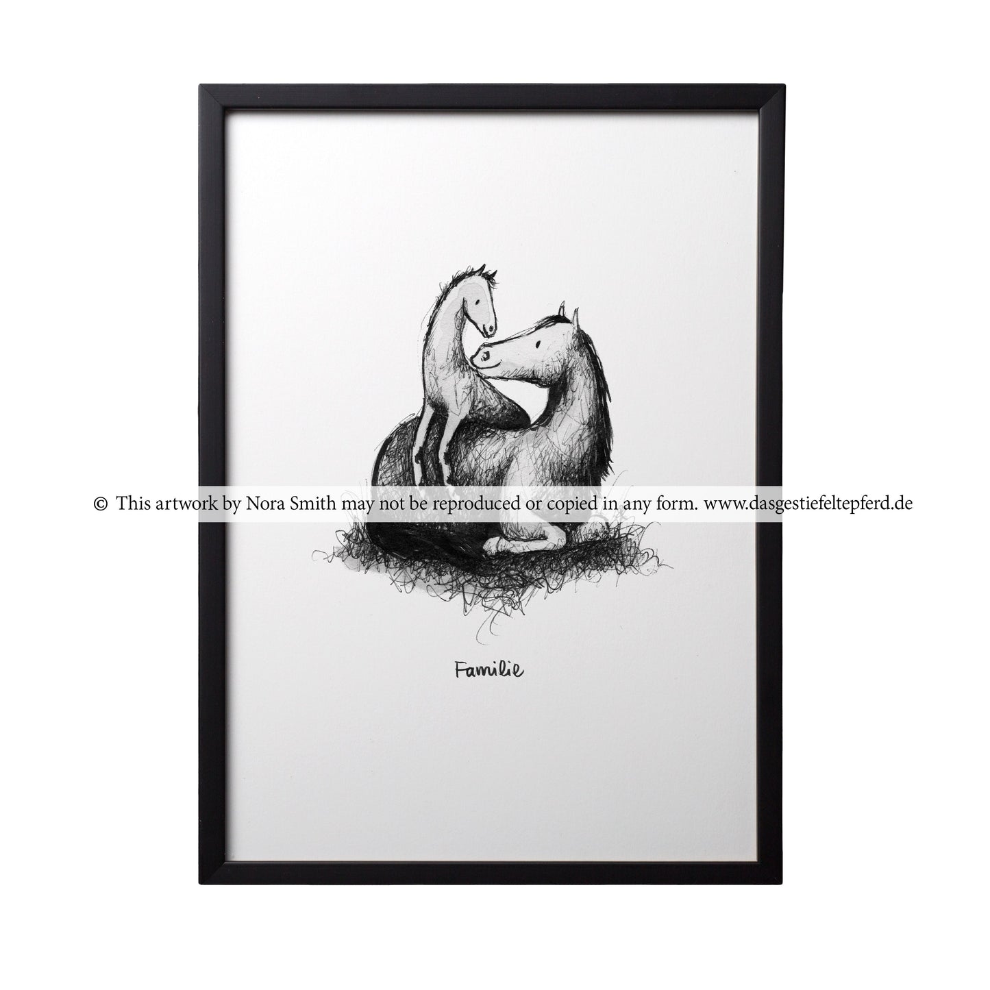 Kunstdruck "Familie"