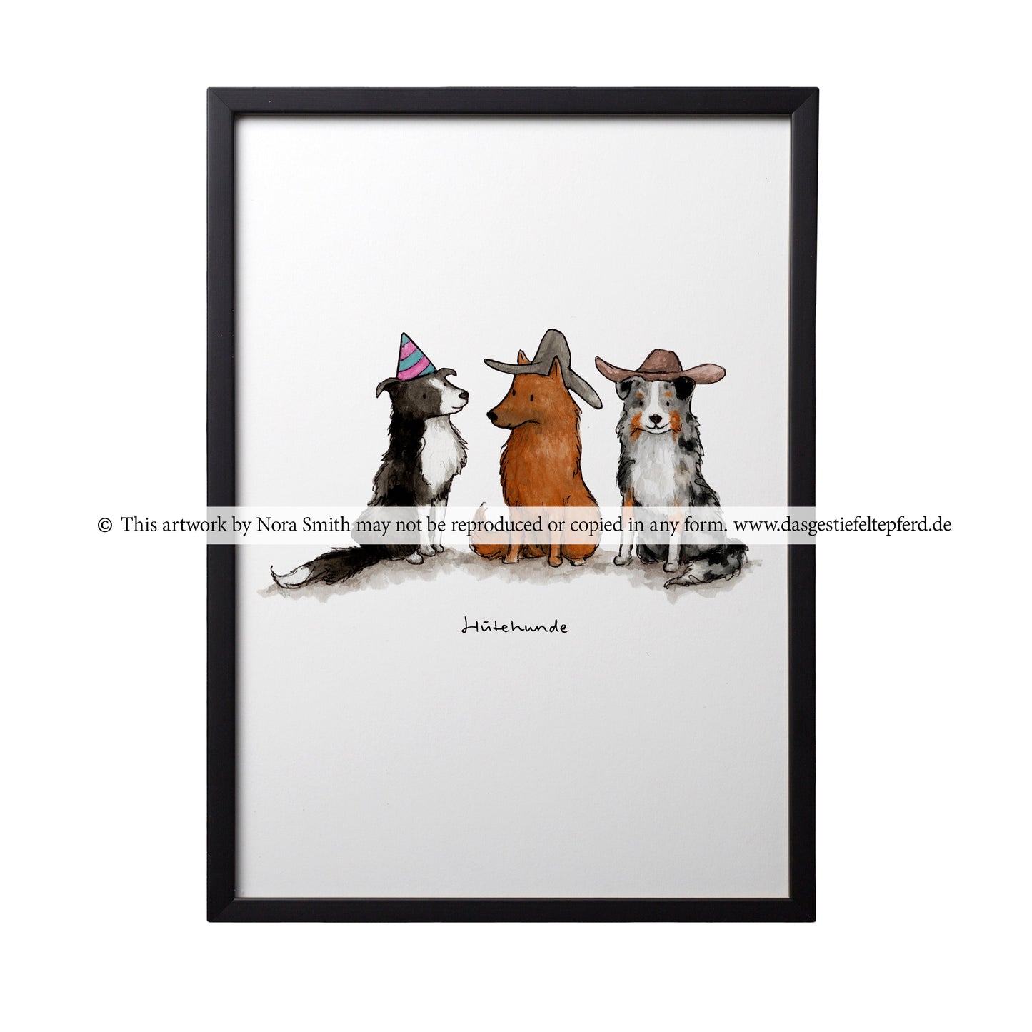Kunstdruck "Hütehunde"