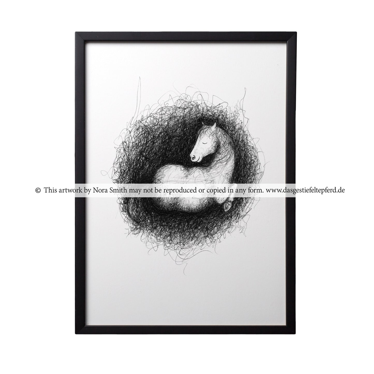 Kunstdruck "Kritzelei"