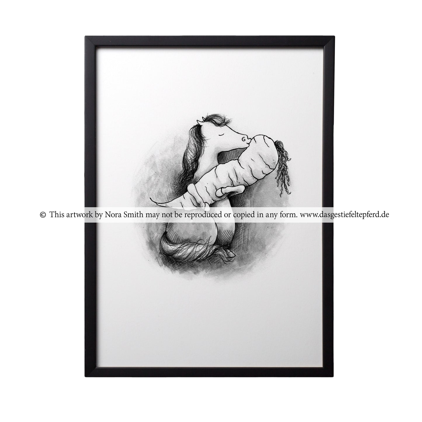 Kunstdruck "Möhrchenliebe"