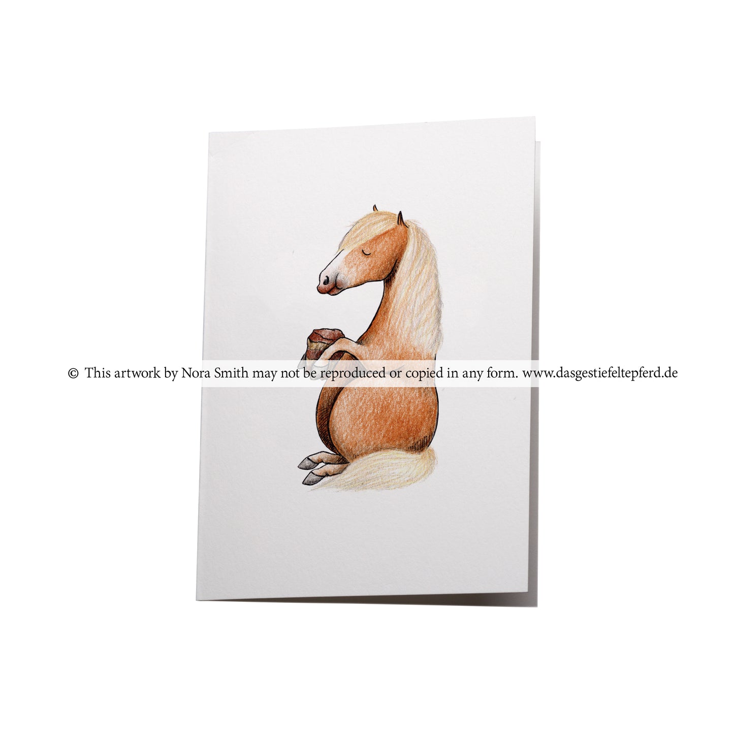 Klappkarte "Haflinger"
