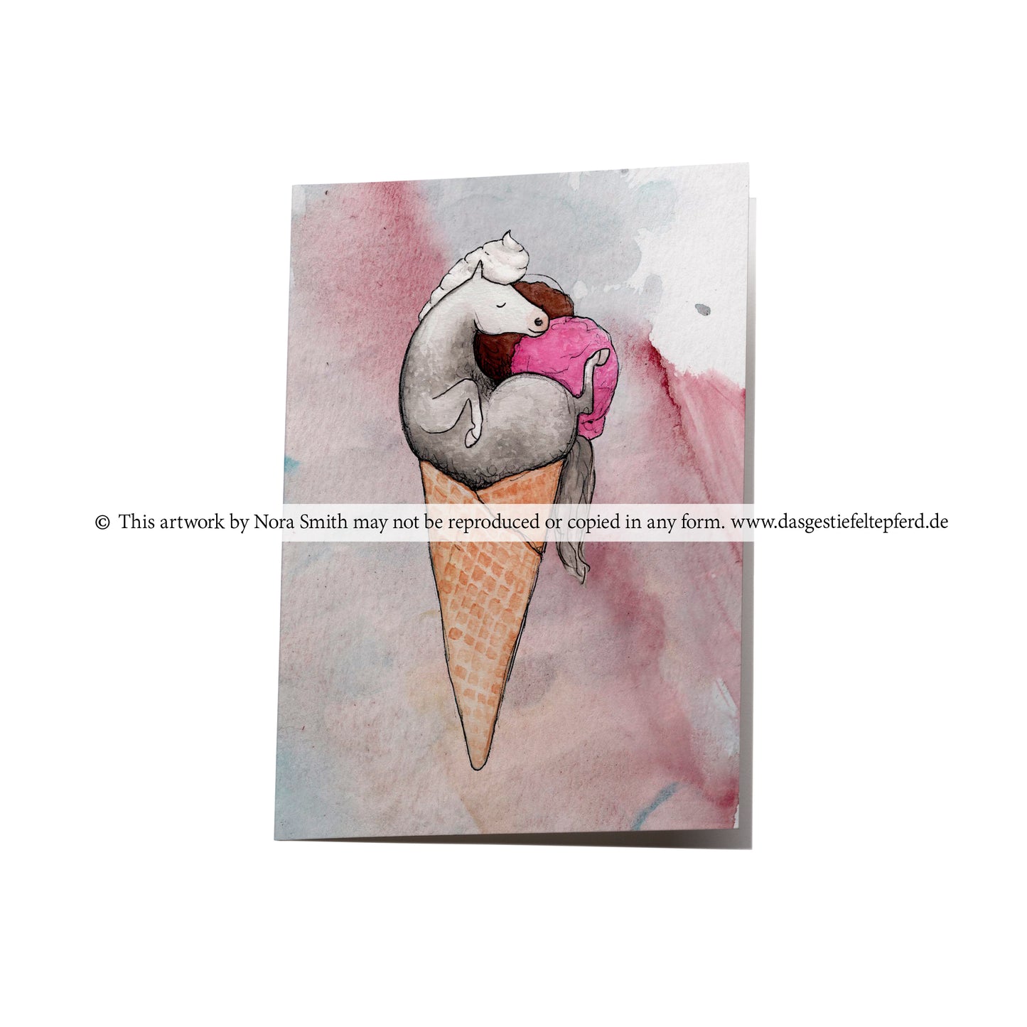 Klappkarte "Eis"