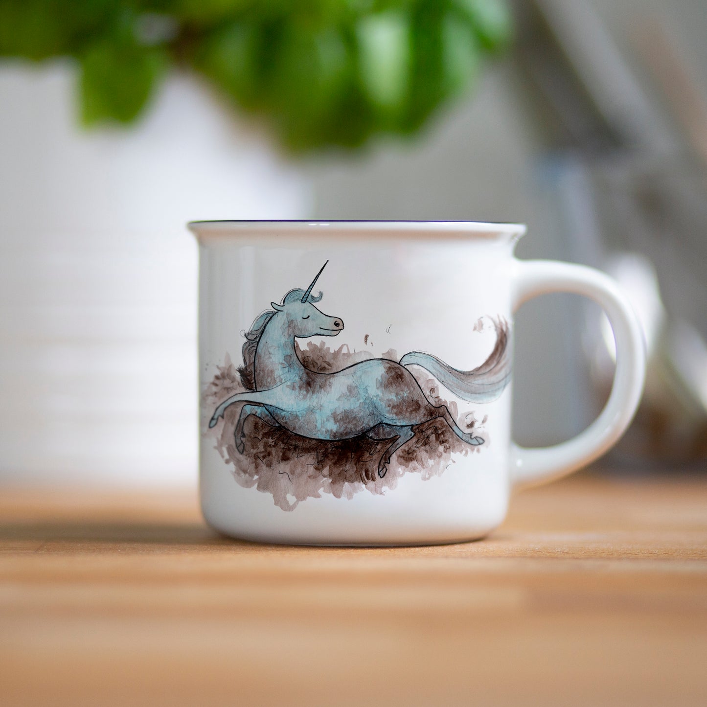 Porzellantasse "Schweinhorn"