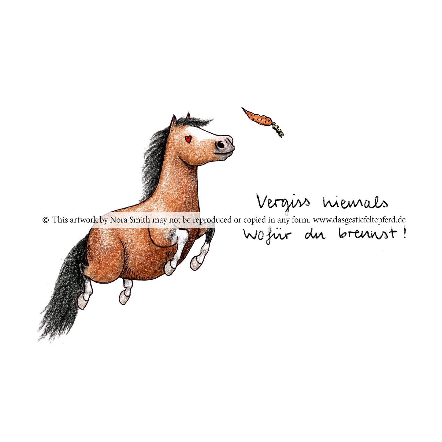 Porzellantasse "Vergiss niemals"